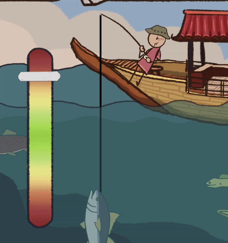 Timed Click Fishing Mechanic